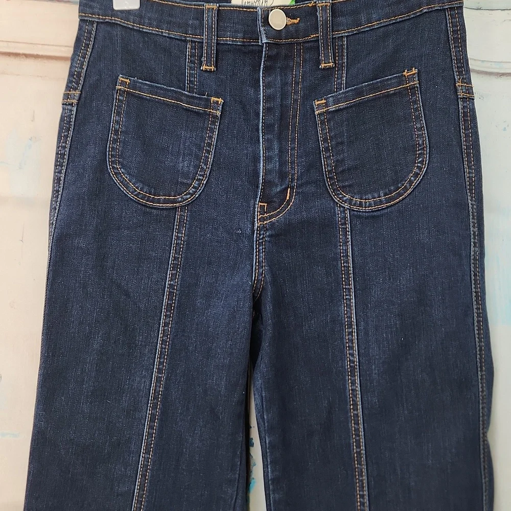 Fervour High Rise Flared Denim‎ Jeans